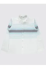 Erkek Çocuk Gömlek 10-13 Yaş Gri - Paket