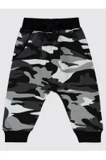 Baby Sweatpants 0-24 Months Black - Pack