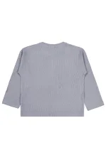 Erkek Çocuk Sweatshirt 2-5 Yaş Gri - Paket