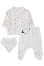 Ensemble de body bébé 0-24 mois marron foncé - Emballage