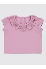 Bebek Tişört 6-18 Ay Lila - Paket