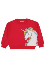 Ensemble de survêtement fuchsia pour filles de 2 à 5 ans - Emballage