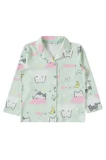 Girls Pajama Set 10-13 Years Old Fresh Mint - Package