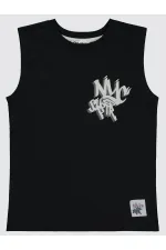 Boys T-Shirt 6-9 Years Old Black - Pack