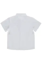 Boys' Shirt, Ages 6-9, White - Pack