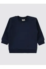 Sweat-shirt bébé 0-24 mois bleu marine - Lot