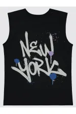 Boys T-Shirt 6-9 Years Old Black - Pack