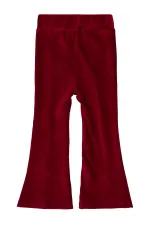 Leggings bordeaux pour fille de 2 à 5 ans - Emballage