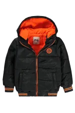 Erkek Çocuk Mont 6-9 Yaş Antrasit - Paket