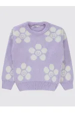 Girl's Sweater 2-5 Years Old Gentle Lavender - Package