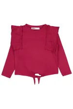 Girl's Sweatshirt 2-5 Years Old Red - Package