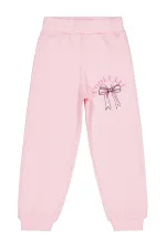 Girls Tracksuit Bottoms Km 2-5 Years Pink - Package