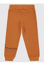 Erkek Çocuk Eşofman Altı 2-5 Yaş Koyu Oranj - Paket