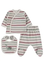 Baby Bodysuit Sets 0-24 Months Stone Color - Package