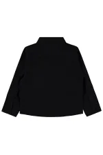 T-shirt garçon, 2-5 ans, noir - Lot