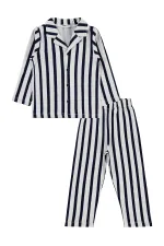 Ensemble pyjama garçon, 2-5 ans, bleu marine - Lot