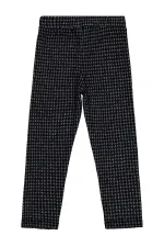 Collants anthracite pour filles de 6 à 9 ans - Paquet