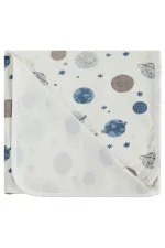 Ensemble couverture et lange pour bébé 0-24 mois, écru - Emballage Ensemble couverture et lange pour bébé 0-24 mois, écru - Emballage