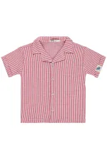 Erkek Çocuk Gömlek 2-5 Yaş Kırmızı - Paket