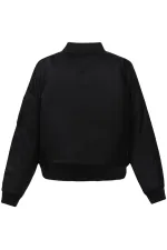 Erkek Çocuk Mont 6-9 Yaş Siyah - Paket