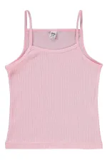 Débardeur fille 2-9 ans écru-rose - Emballage