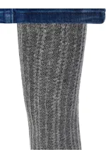 Kız Çocuk Külotlu Çorap 2-9 Yaş Gri - Paket