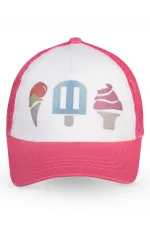 Kız Çocuk Şapka Bere 2-5 Yaş Beyaz - Paket