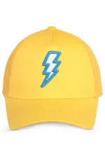 Bonnet garçon, 6-9 ans, jaune - Lot