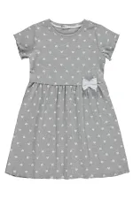 Kız Çocuk Jile ve Elbise 6-9 Yaş Karmelanj - Paket