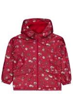 Kız Çocuk Yağmurluk 6-9 Yaş Bordo - Paket