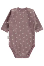 Bebek Çıtçıtlı Badi 0-24 Ay Kahve - Paket