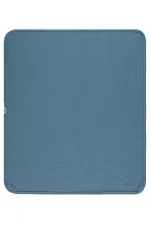 Couverture et lange pour bébé 0-24 mois, bleu indigo doux - Emballage