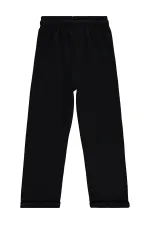Pantalon garçon, 10-13 ans, noir - Lot