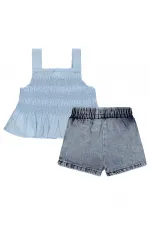 Ensemble bébé 0-24 mois bleu foncé - Emballage