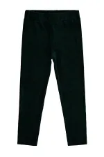 Collants pour filles de 10 à 13 ans, vert foncé - Emballage