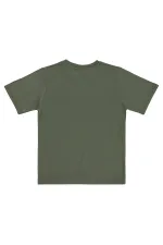 T-shirt garçon KM 10-13 ans kaki - Lot T-shirt garçon KM 10-13 ans kaki - Lot