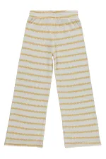 Girls' Trousers, Ages 10-13, Mustard - Pack