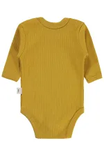 Bebek Çıtçıtlı Badi 0-24 Ay Hardal - Paket