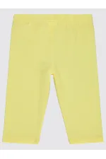 Collants pour filles de 6 à 9 ans, jaune clair - Emballage