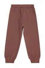 Boys' Sweatpants, 2-5 Years Old, Light Brown - Pack