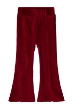 Leggings bordeaux pour fille de 2 à 5 ans - Emballage