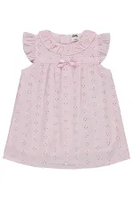 Bebek Jile ve Elbise 0-24 Ay Toz Pembe - Paket