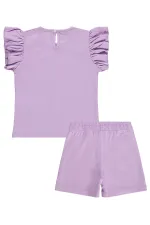 Girls' Outfit Set 2-5 Years Old, Lilac - Package