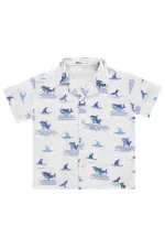 Boys' Shirt, Ages 2-5, White - Package