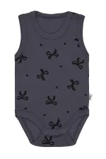 Baby Snap Bodysuit Km 0-24 Months Anthracite - Package