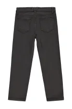 Boys' Trousers, Ages 10-13, Dark Brown - Pack
