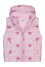 Kız Çocuk Yelek 2-5 Yaş Pudra - Paket
