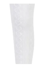 Kız Çocuk Külotlu Çorap 2-9 Yaş Beyaz - Paket