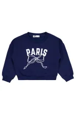 Girls Tracksuit Set 2-5 Years Old Navy Blue - Package