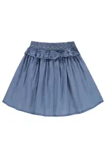 Kız Çocuk Etek 6-9 Yaş Mavi - Paket